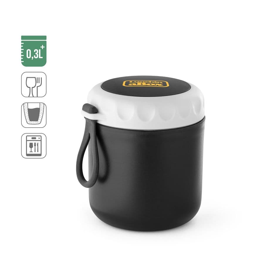 SAMOURA. 380 mL PP dubbelväggig termobehållare