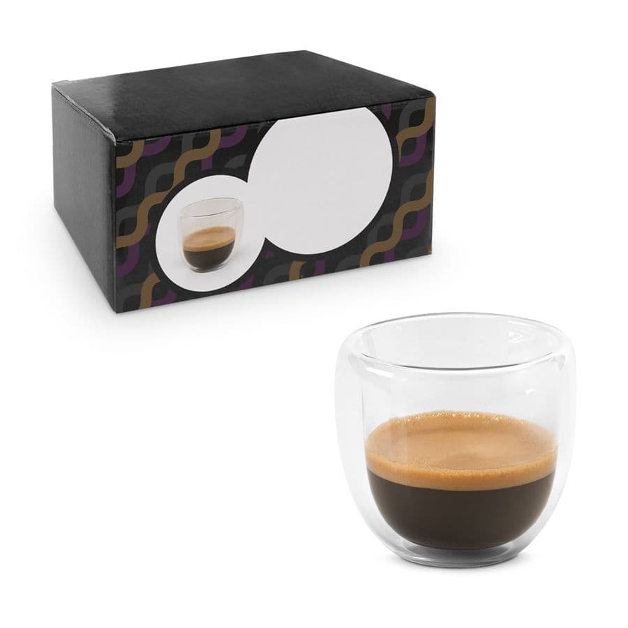 EXPRESSO. Borosilikatglas muggar, 2 glas
