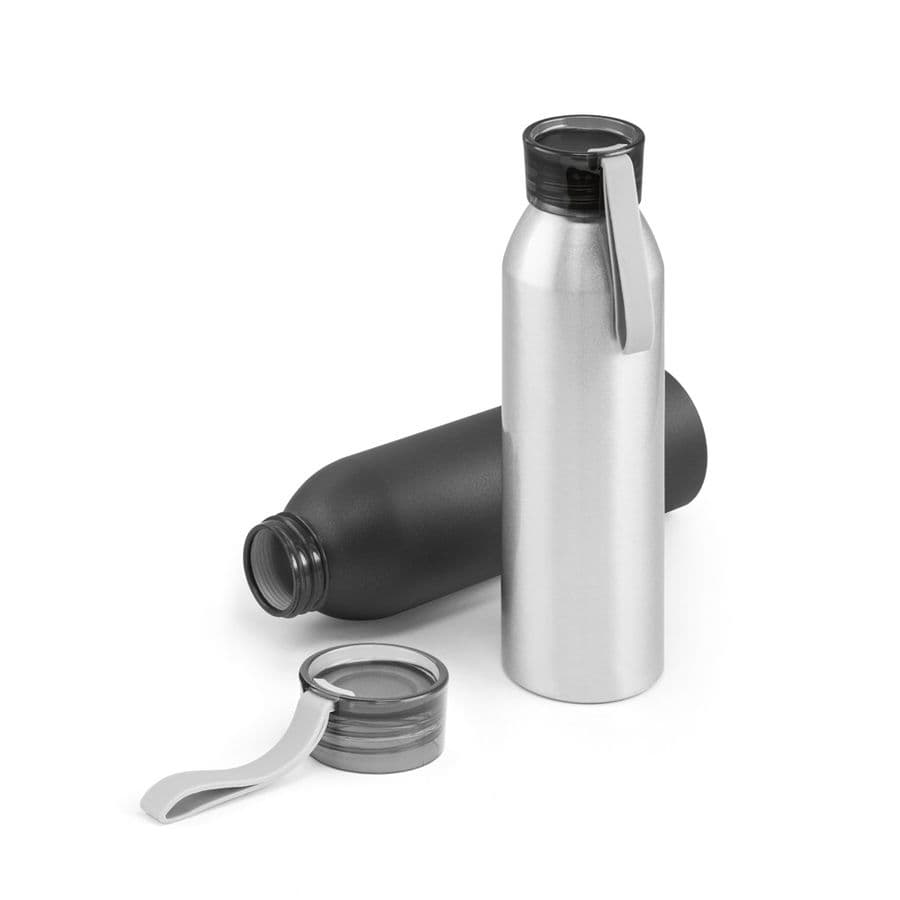 RIO. Atervunnen aluminiumsflaska (100 % rAL) med PP-lock 660 mL