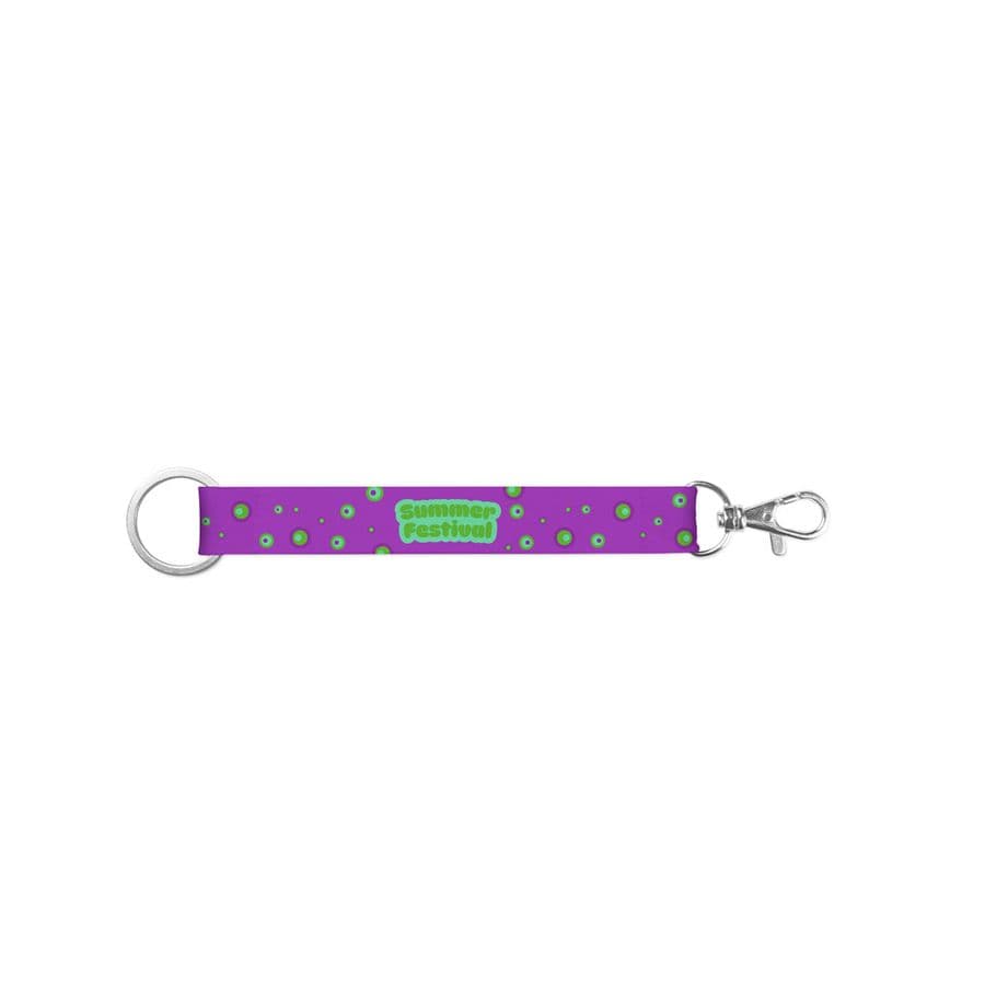 WALSALL. SET Lanyard SUBLIMATION Kort II DUO (20 mm) i återvunnen polyester (100 % rPET) med Ø 32 mm ring och 20 mm karbinhake