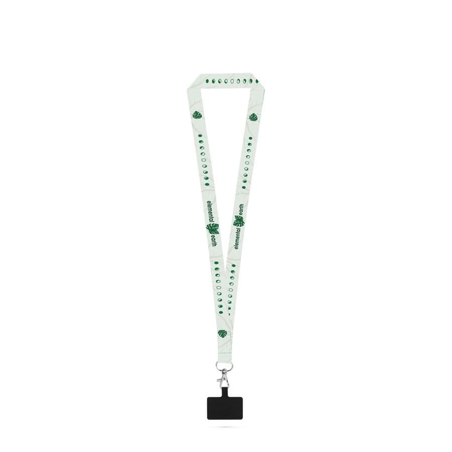 HARLOW. SET Lanyard SUBLIMATION Long II (20 mm) med 20 mm karbinhake och mobiltelefonhållare