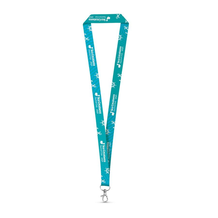 BRIGHTON. SET Lanyard SUBLIMATION Long II (20 mm) med 20 mm karbinhake