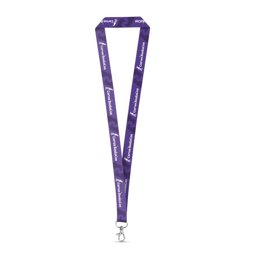 WINDSOR. SET Lanyard SUBLIMATION Long II (20 mm) i återvunnen polyester (100 % rPET) med 20 mm karbinhake