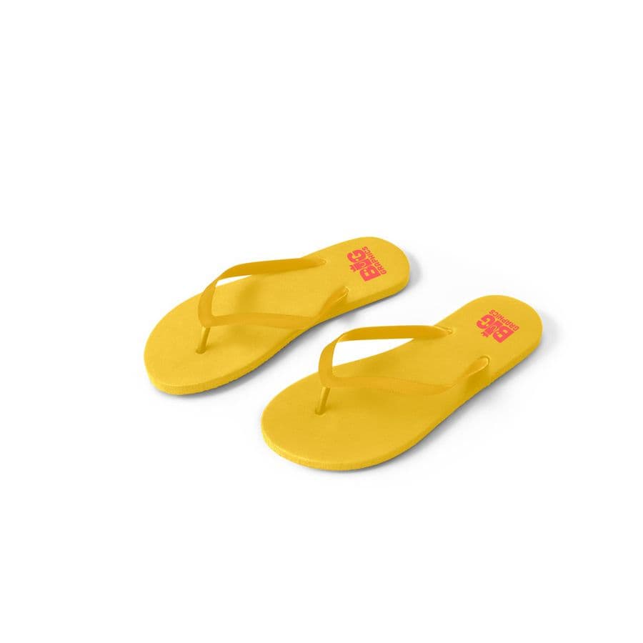 MAUPITI S / M. Bekväma tofflor med PE-sula och PVC-band