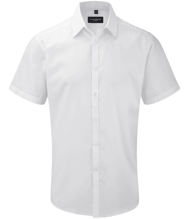 Men´s Short Sleeve Herringbone Shirt