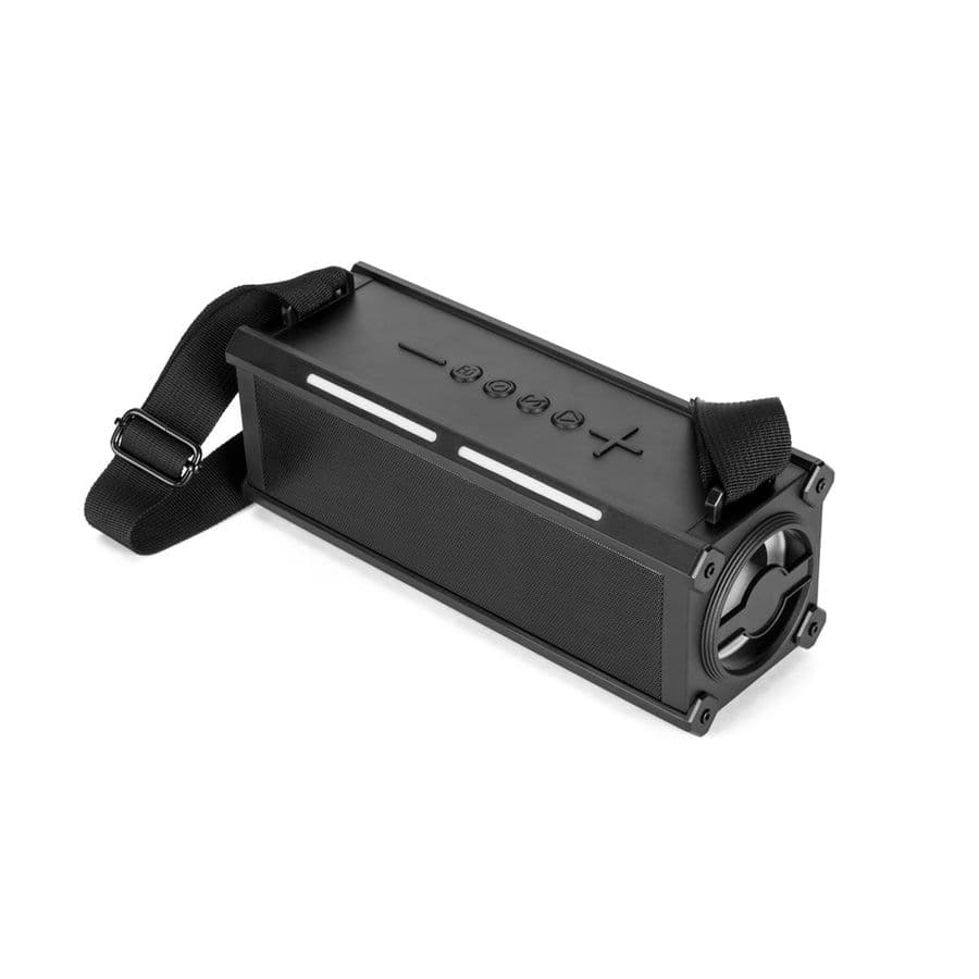 Timberlake. 16W bärbar högtalare med 6 timmars batteritid i ABS Svart