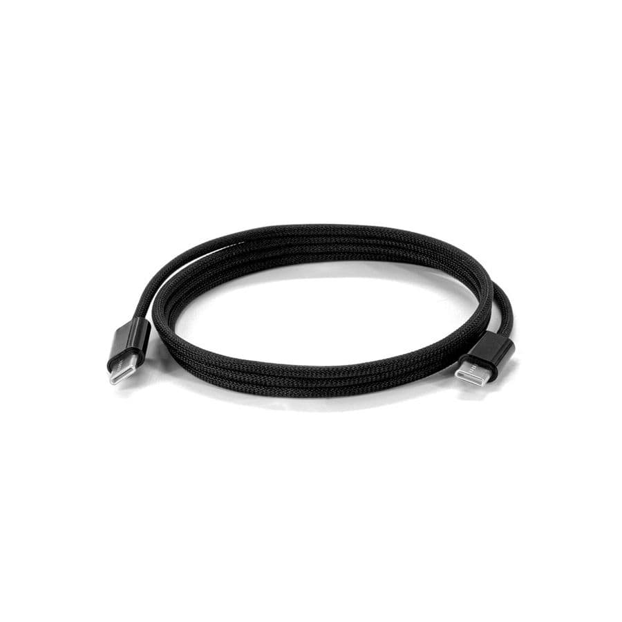 JEMISON. USB-C till USB-C-kabel med flätad sladd (60 W), tillverkad av ABS, rostfritt stål, aluminium och polyester