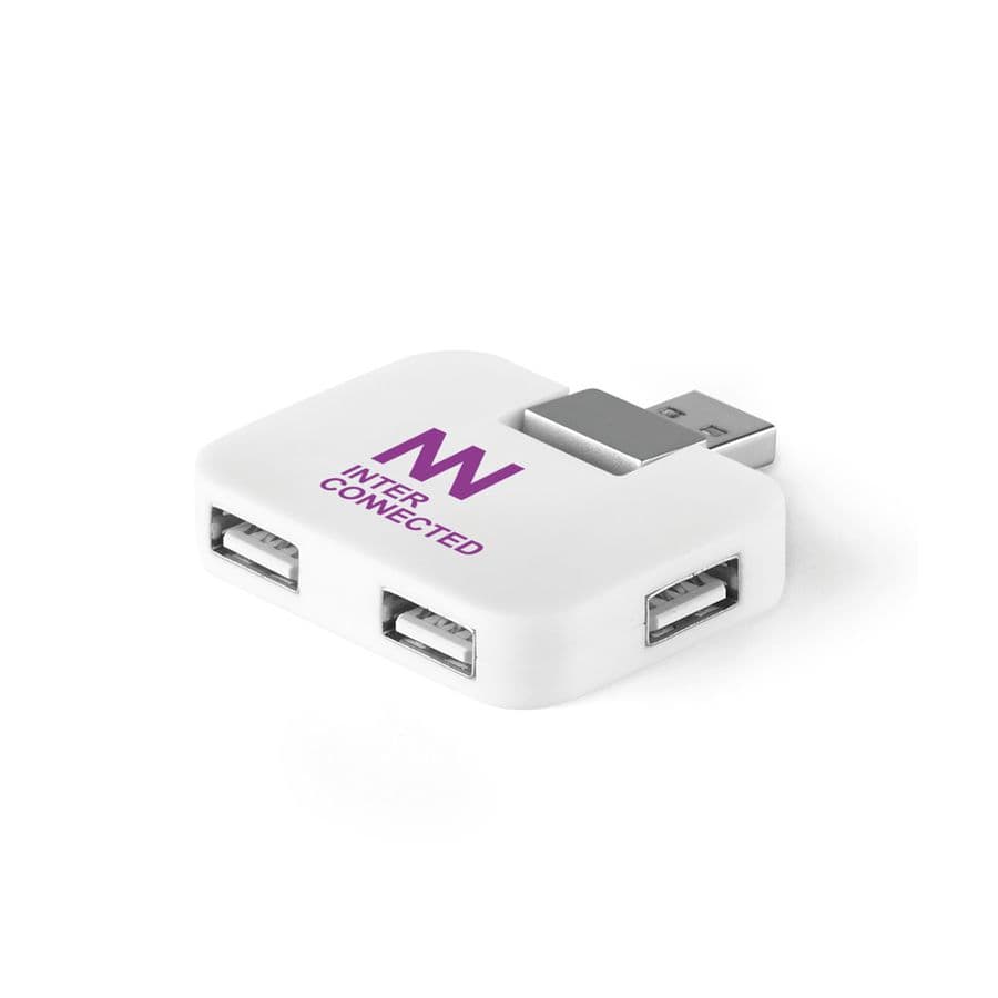 JANNES. HUB med 4 USB-A-portar i ABS