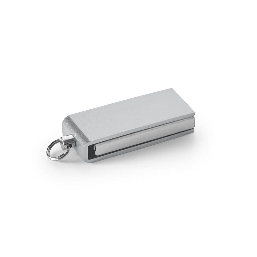 SIMON 8GB. 8GB UDP mini penna som USB i aluminium Satinsilver