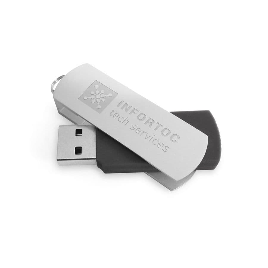 BOYLE 8GB. 8GB USB-minne med metallklämma