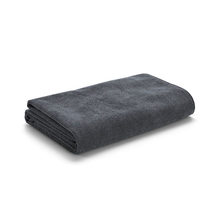 CALIFORNIA. Strandhandduk i mikrofiber (250 g/m²) Mörkgrå