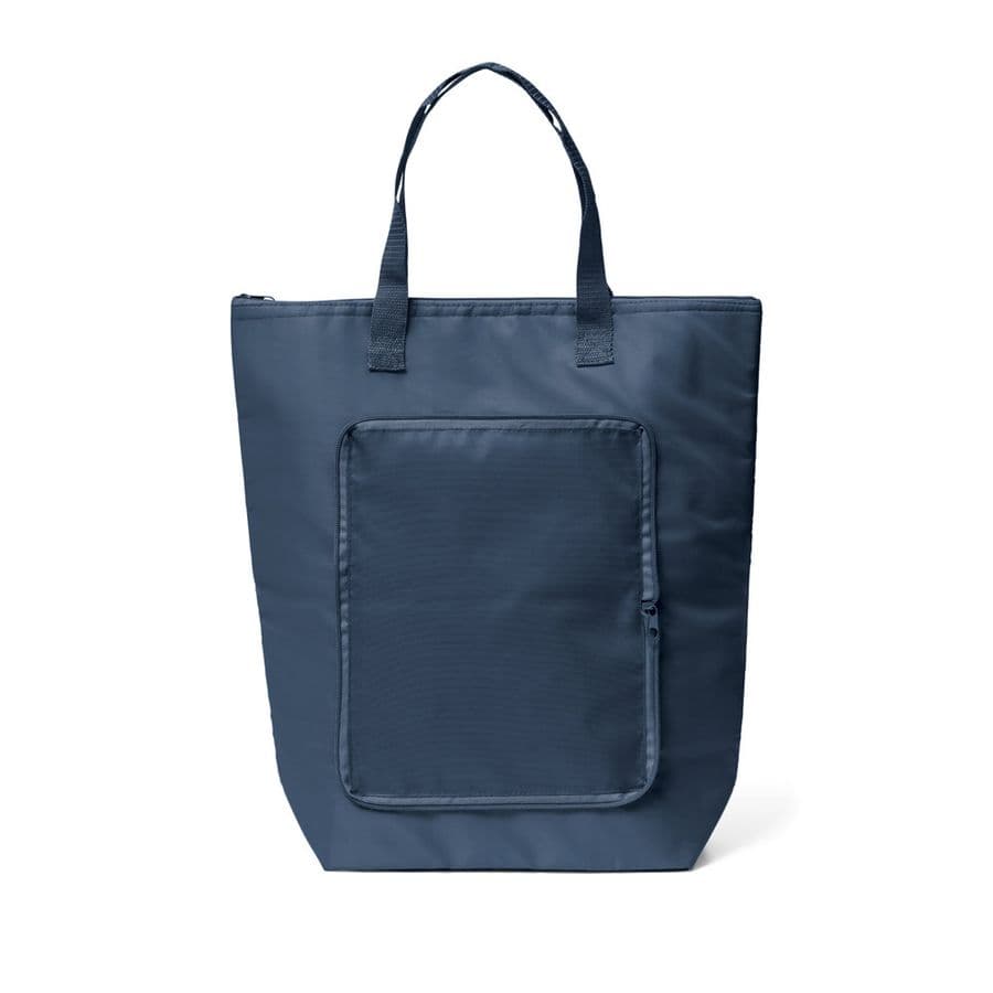 MAYFAIR. Hopfällbar kylväska i 210D polyester 15 L Marinblå