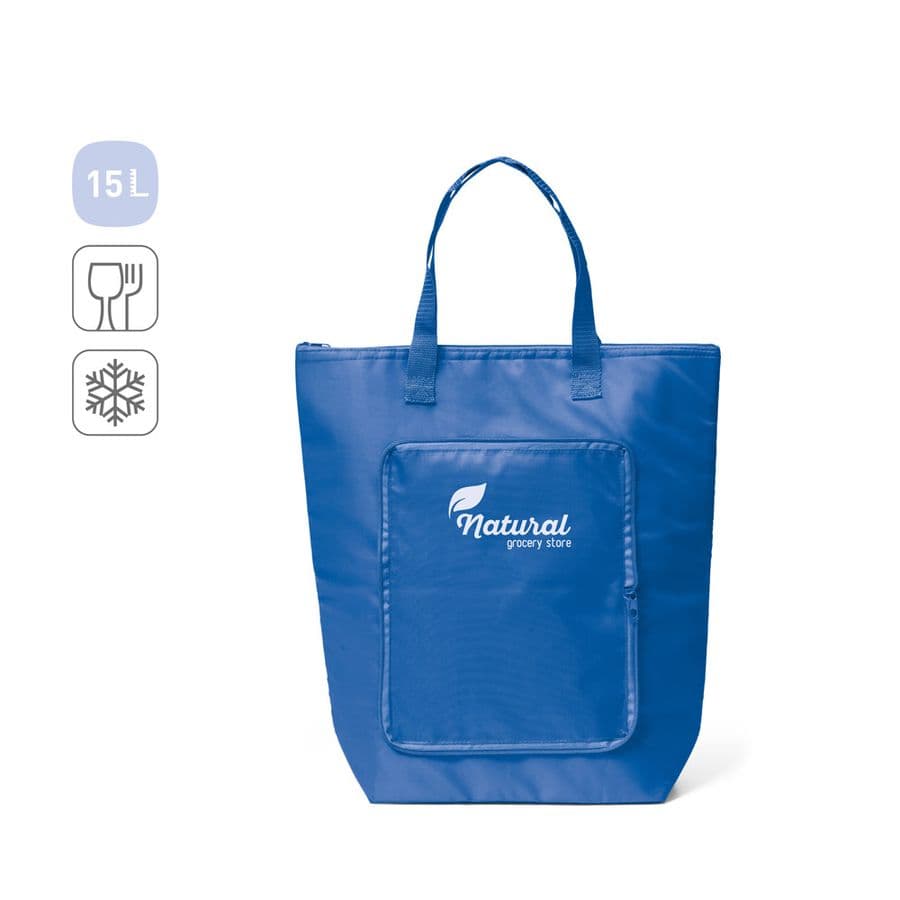 MAYFAIR. Hopfällbar kylväska i 210D polyester 15 L