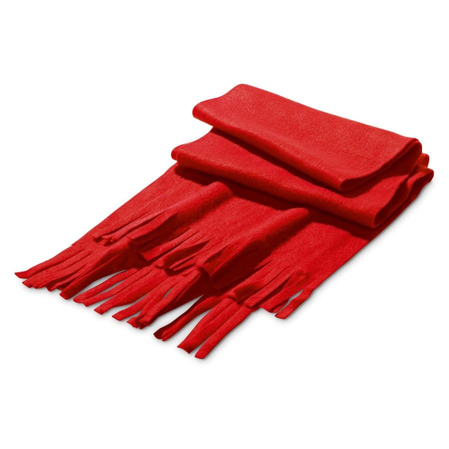 JASON. Polar fleece halsduk (200 g/m²) Röd