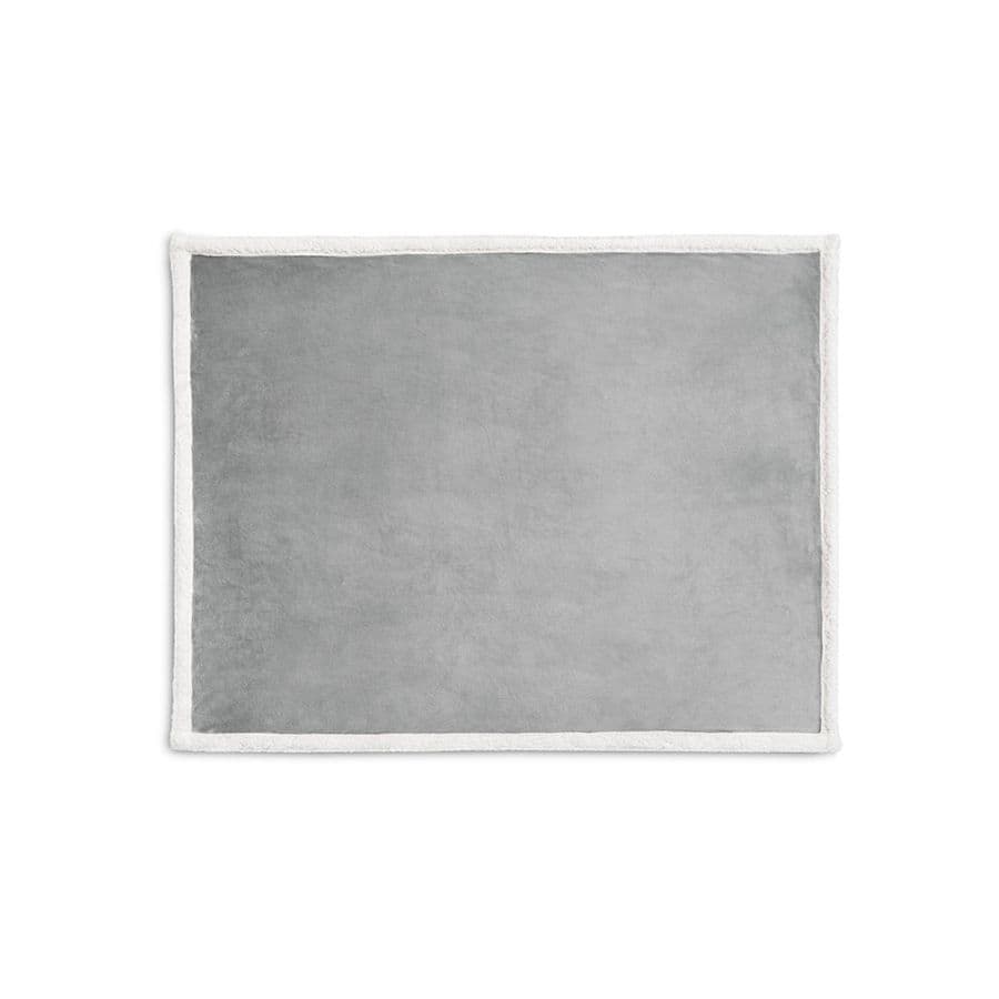HEIDEN. Vändbar fleecefilt (190 g/m²) med satinband och personligt kort