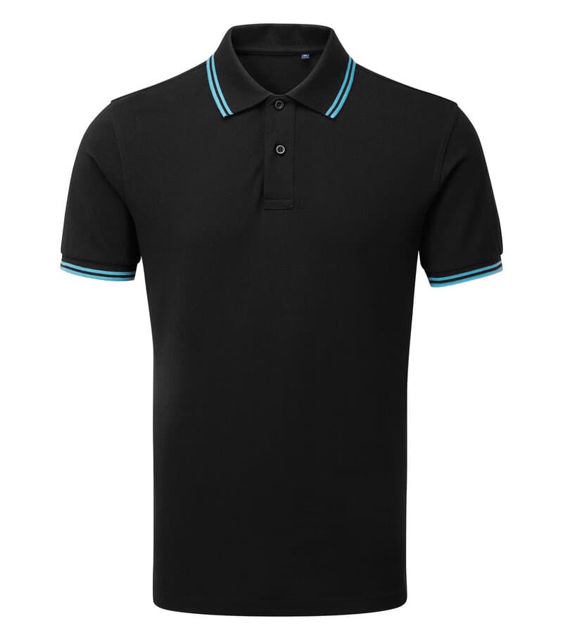 Men's classic fit tipped polo