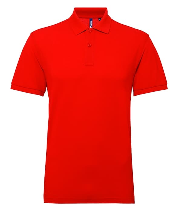 Men's poly/cotton blend polo
