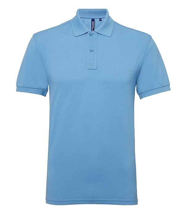 Men's poly/cotton blend polo