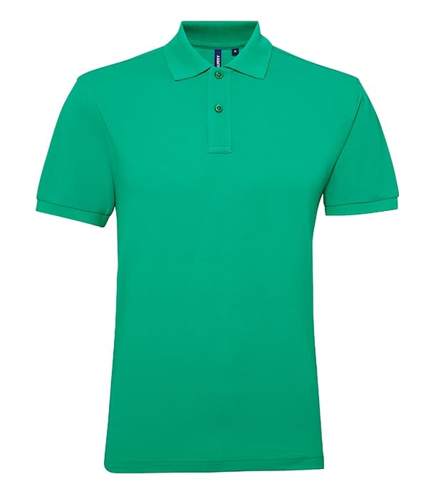 Men's poly/cotton blend polo