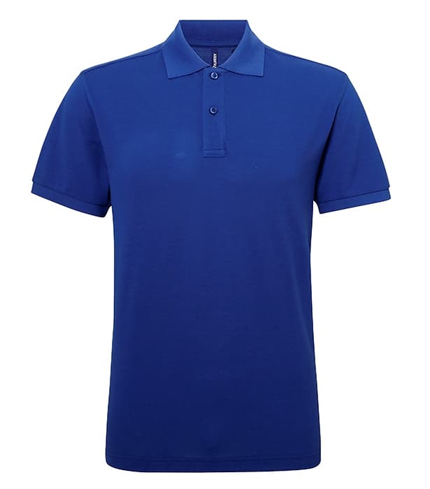 Men's poly/cotton blend polo