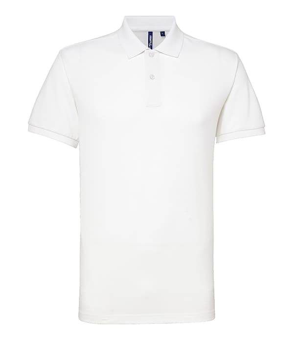 Men's poly/cotton blend polo