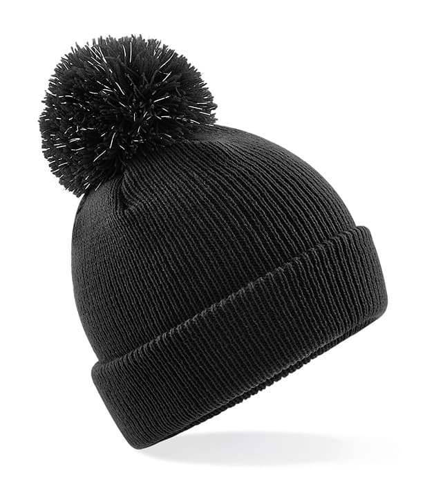 Junior Reflective Bobble Beanie