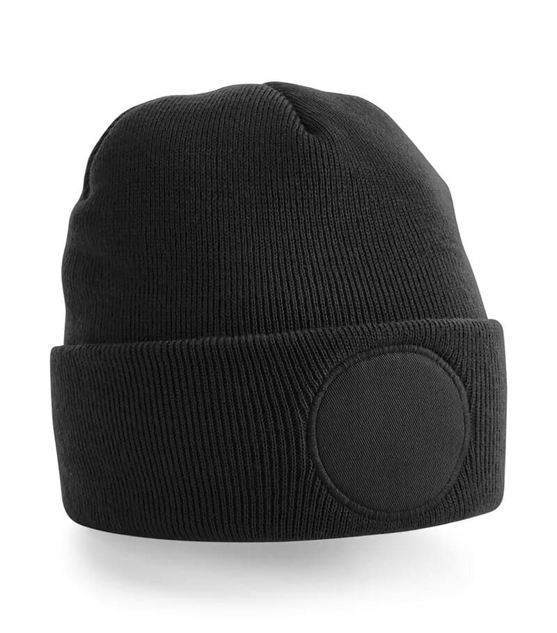 Circular Patch Beanie