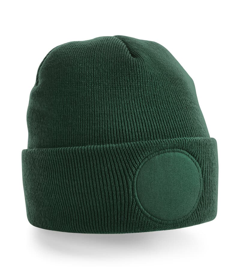Circular Patch Beanie