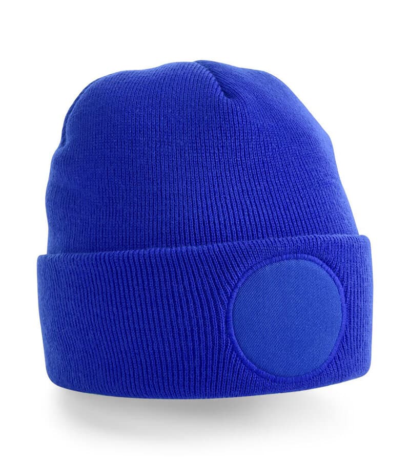 Circular Patch Beanie