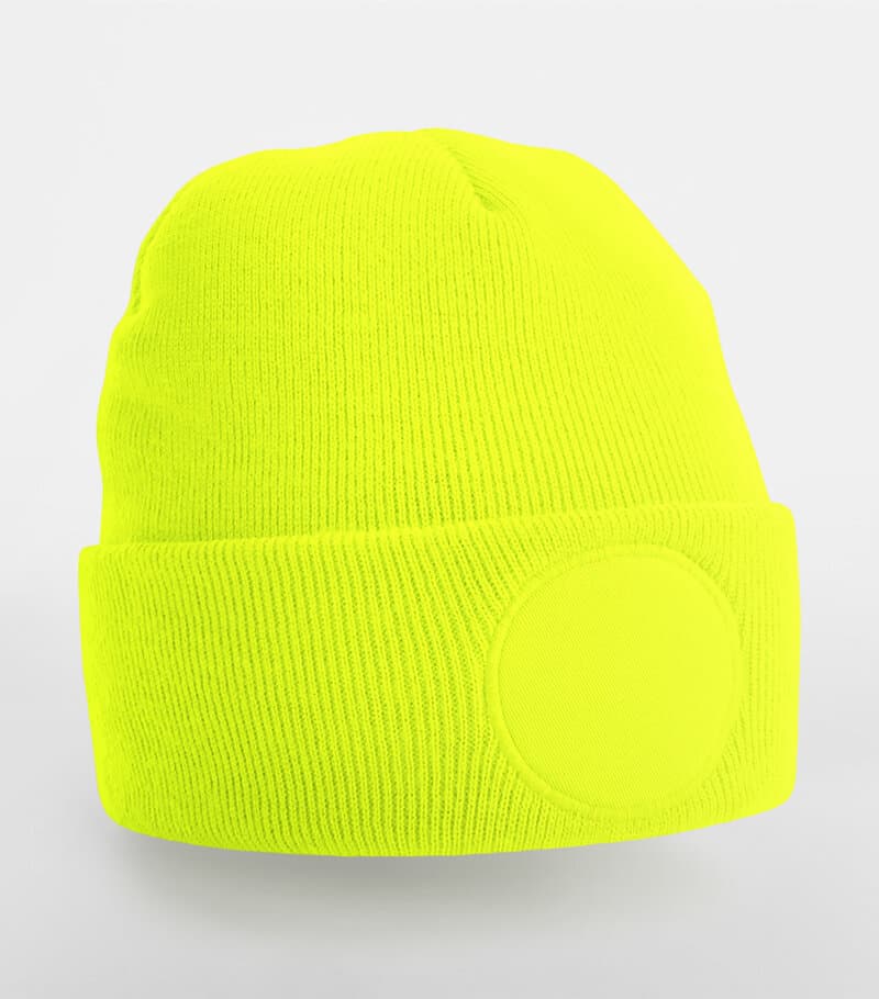 Circular Patch Beanie