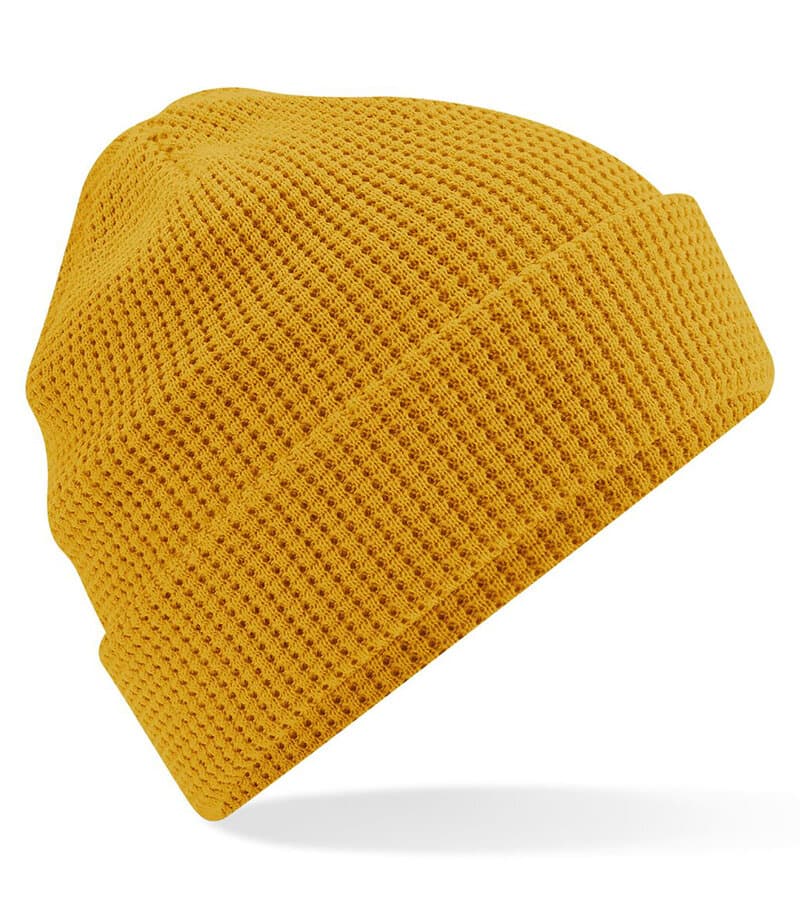 Organic Cotton Waffle Beanie