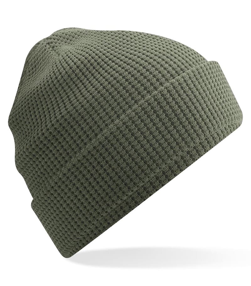 Organic Cotton Waffle Beanie