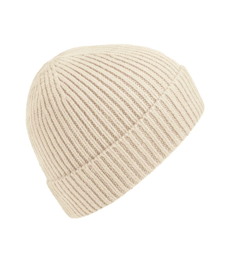 Engineered Knit Ribbed Beanie