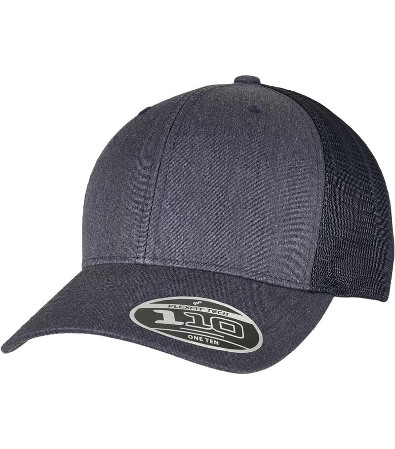 110 Flexfit Melange Trucker