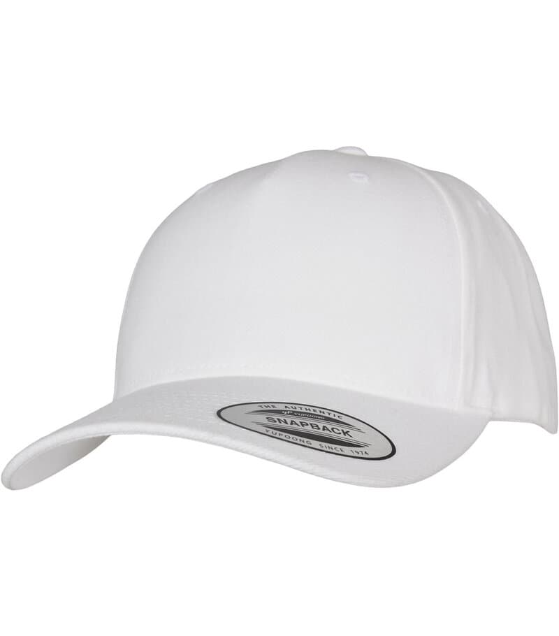 YP Classic 5-Panel Prem Curved Visor Snapback Cap