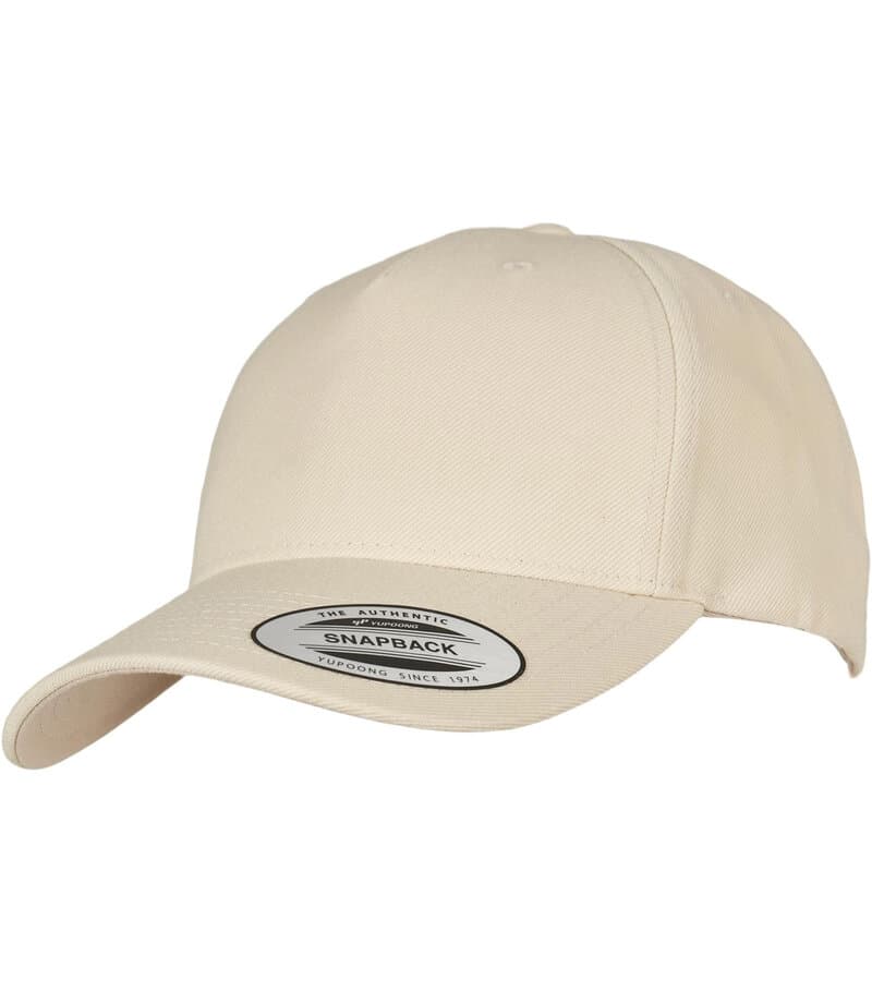 YP Classic 5-Panel Prem Curved Visor Snapback Cap