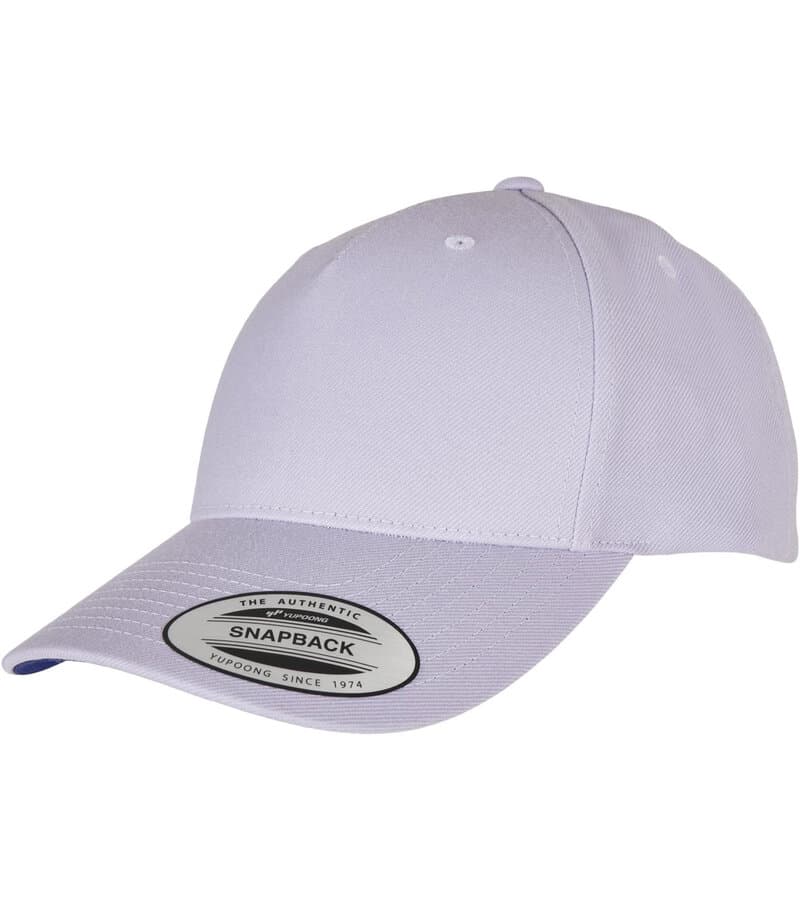 YP Classic 5-Panel Prem Curved Visor Snapback Cap