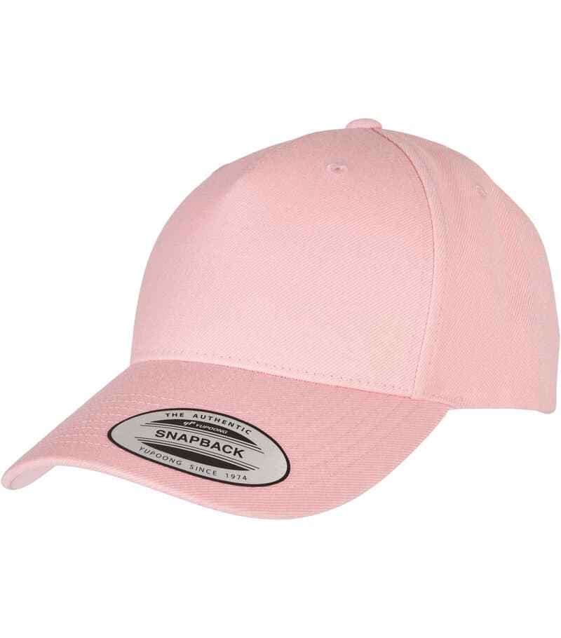 YP Classic 5-Panel Prem Curved Visor Snapback Cap