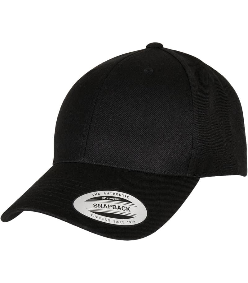 Premium Curved Visor Snapback Cap