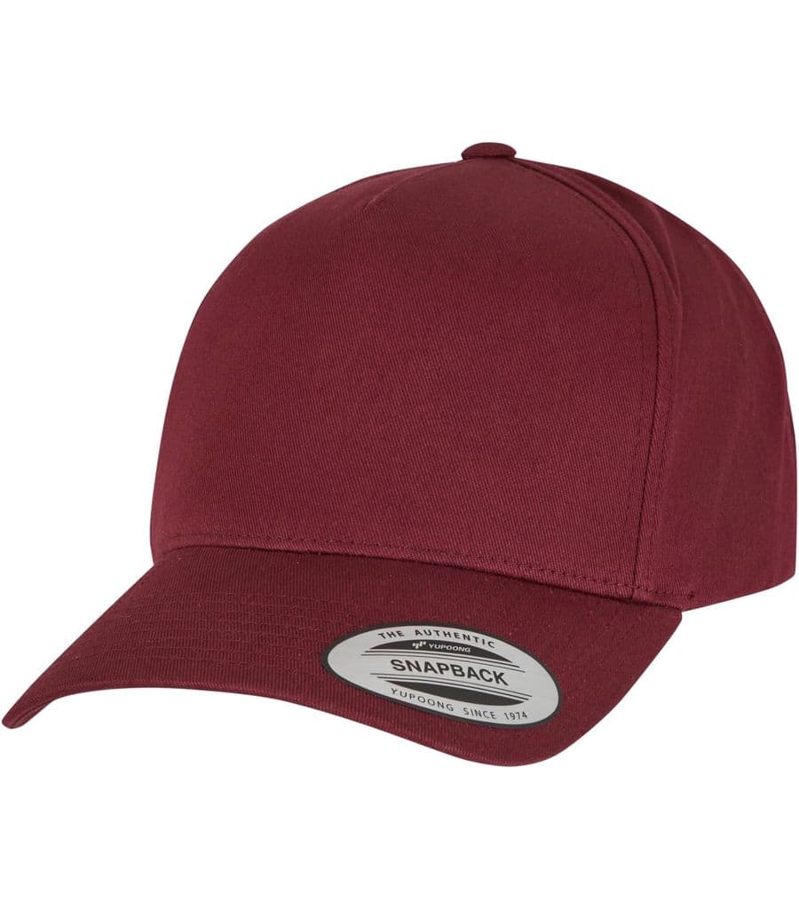 5-Panel Curved Classic Snapback