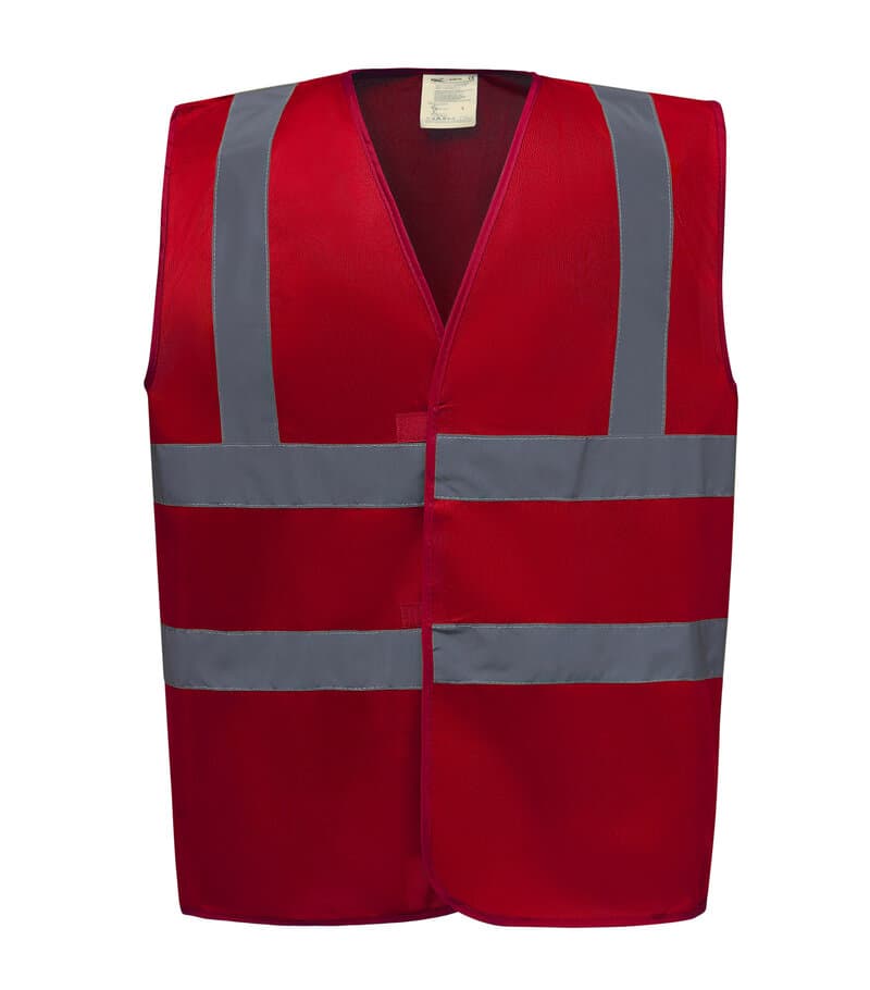 Hi vis 2 band and braces waistcoat