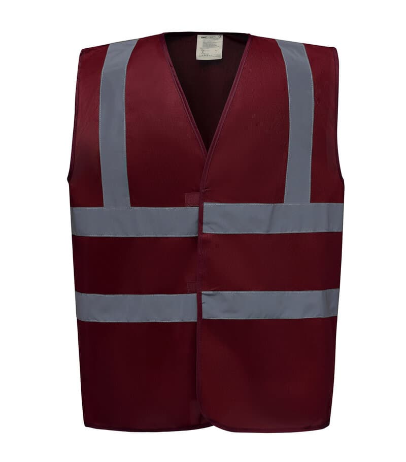 Hi vis 2 band and braces waistcoat