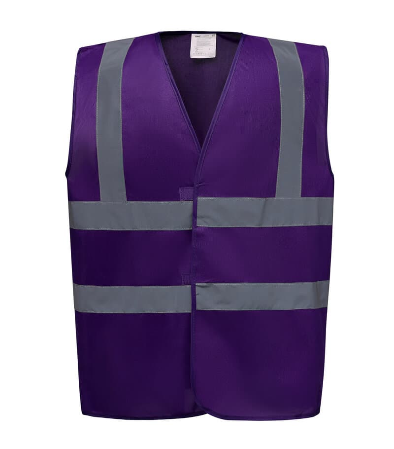 Hi vis 2 band and braces waistcoat