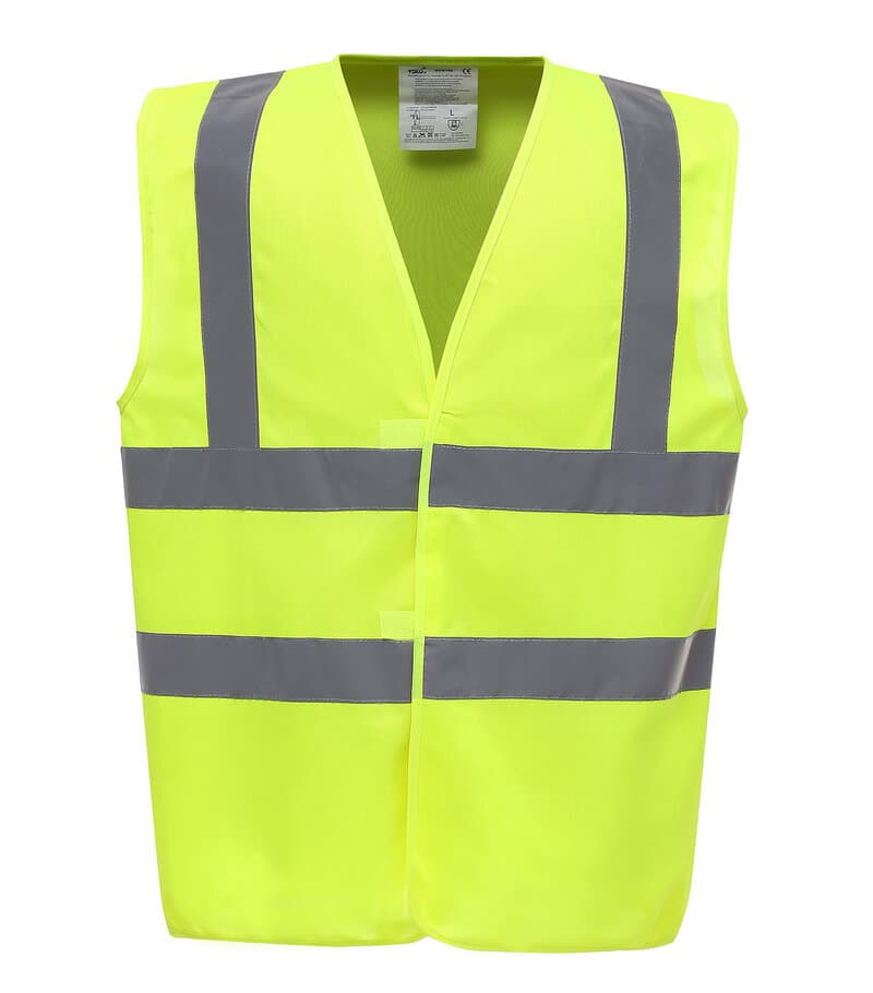 Hi vis 2 band and braces waistcoat