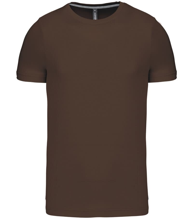 Short-Sleeved Crew Neck T-shirt