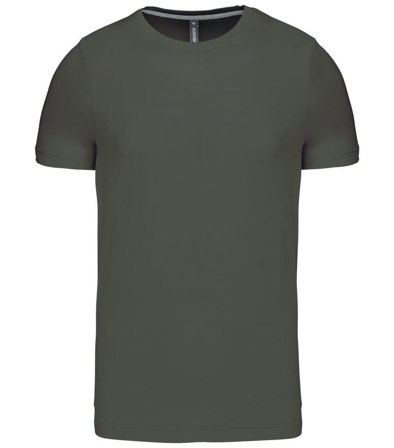 Short-Sleeved Crew Neck T-shirt