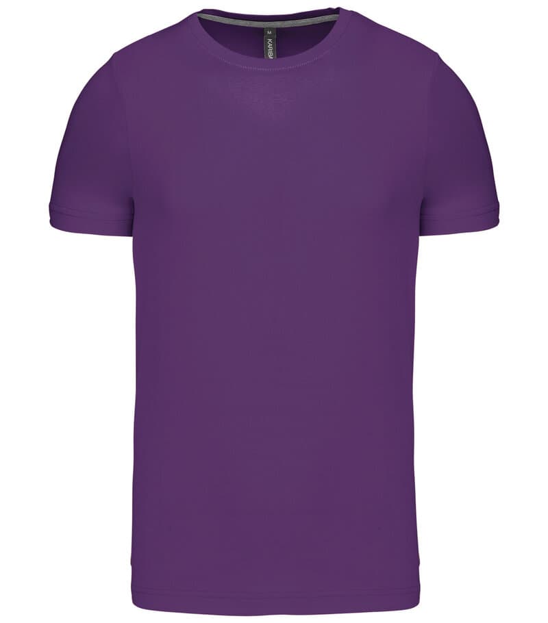 Short-Sleeved Crew Neck T-shirt