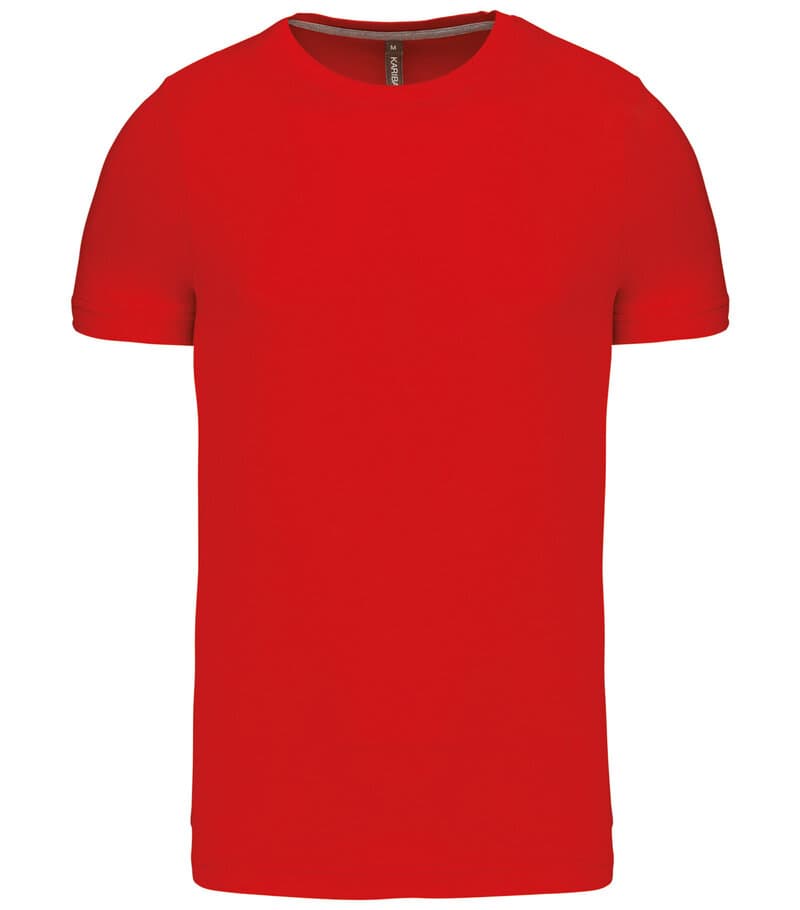Short-Sleeved Crew Neck T-shirt