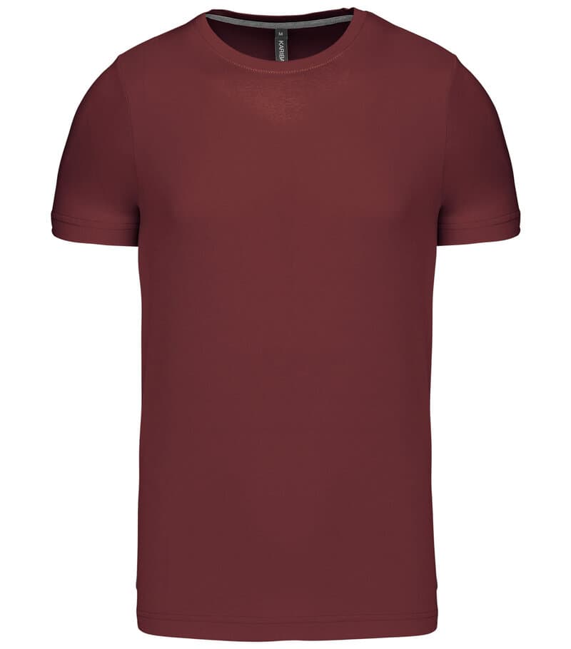 Short-Sleeved Crew Neck T-shirt