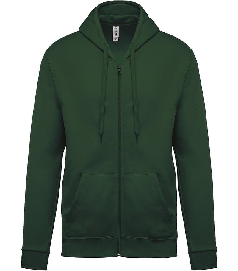 Full Zip Hooded Sweatshirt
